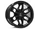 Axe Wheels Syrinks Satin Black 6-Lug Wheel; 17x9; -15mm Offset (10-24 4Runner)