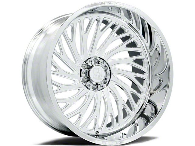 Axe Wheels AF10 Forged Fully Polished 6-Lug Wheel; Right Directional; 22x12; -44mm Offset (2024 Tacoma)