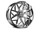Axe Wheels Nemesis Chrome 6-Lug Wheel; 22x12; -44mm Offset (2024 Tacoma)