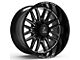 Axe Wheels Hades Gloss Black Milled 6-Lug Wheel; 20x10; -19mm Offset (10-24 4Runner)