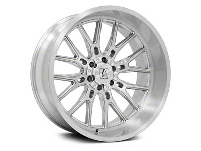 Axe Wheels Atlas Silver 6-Lug Wheel; 24x12; -44mm Offset (21-24 Bronco, Excluding Raptor)