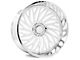 Axe Wheels AF10 Forged Fully Polished 6-Lug Wheel; Left Directional; 22x12; -44mm Offset (22-24 Bronco Raptor)