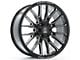 Axe Wheels Atlas Gloss Black Milled 6-Lug Wheel; 22x9.5; 20mm Offset (22-24 Bronco Raptor)