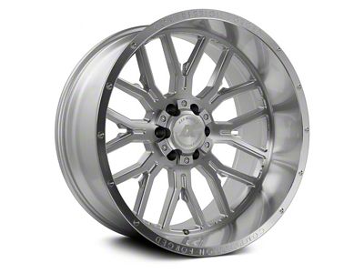 Axe Wheels AX6.1 Silver Wheel; 22x12; -44mm Offset (76-86 Jeep CJ7)