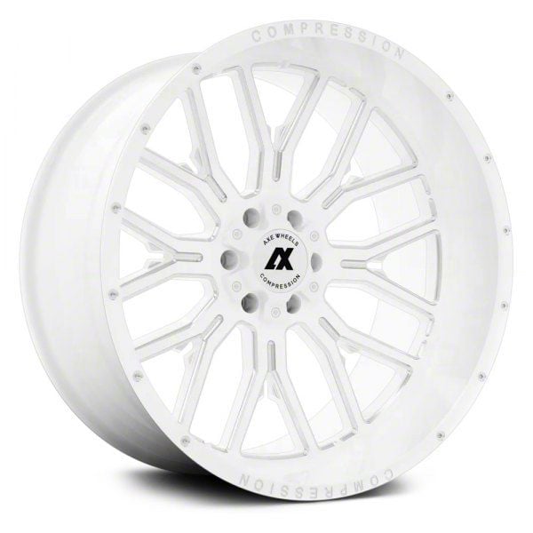 Axe Wheels Jeep Gladiator Ax6 3 White Wheel 22x12 44mm Offset