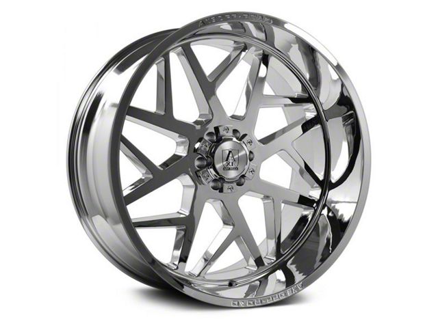 Axe Wheels Nemesis Chrome Wheel; 22x12; -44mm Offset (20-24 Jeep Gladiator JT)