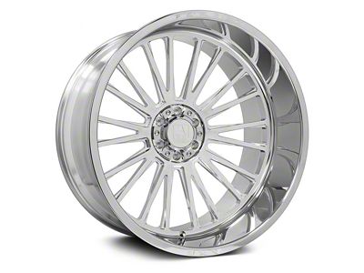 Axe Wheels AF7 Forged Fully Polished Wheel; 22x12; -44mm Offset (07-18 Jeep Wrangler JK)