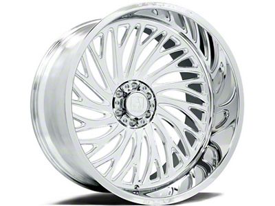 Axe Wheels AF10 Forged Fully Polished 6-Lug Wheel; Right Directional; 22x12; -44mm Offset (16-23 Tacoma)