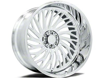 Axe Wheels AF10 Forged Fully Polished 6-Lug Wheel; Right Directional; 22x12; -44mm Offset (22-24 Tundra)