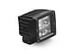 Raxiom Axial Series 3-Inch 4-LED Cube Light; Spot Beam (Universal; Some Adaptation May Be Required)