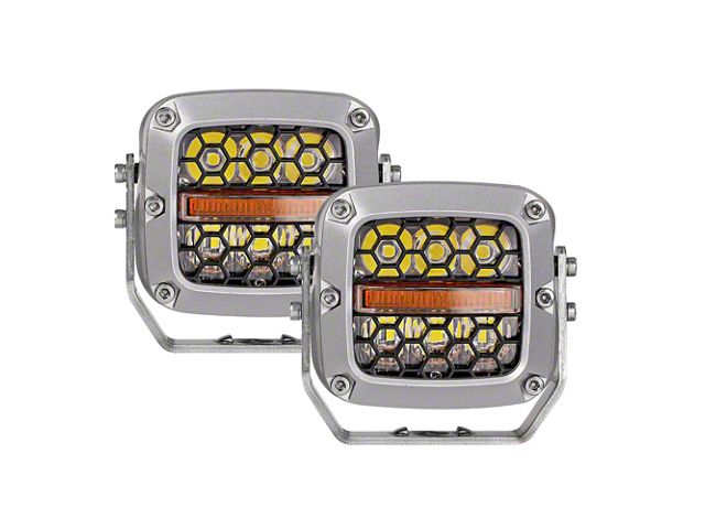 Raxiom Axial Series 4-Inch LED Work Lights (Universal; Some Adaptation May Be Required)