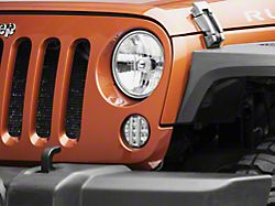 Raxiom Axial Series LED Front Turn Signals; Clear (07-18 Jeep Wrangler JK)