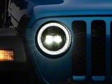 Raxiom Axial Series LED Headlights; Black Housing; Clear Lens (20-25 Jeep Gladiator JT)