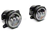 Raxiom Axial Series 4-Inch LED Fog Lights with RGB Halo (07-18 Jeep Wrangler JK)