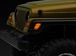 Raxiom Axial Series LED Side Marker Lamps; Clear (97-06 Jeep Wrangler TJ)