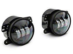 Raxiom Axial Series Tri-Bar LED Fog Lights; Amber (07-25 Jeep Wrangler JK & JL)