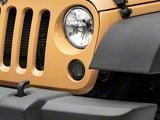 Raxiom Axial Series LED Turn Signals with Halo; Smoked (07-18 Jeep Wrangler JK)