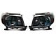 Raxiom Axial Series OE Replacement Headlights; Black Housing; Clear Lens (05-11 Tacoma)