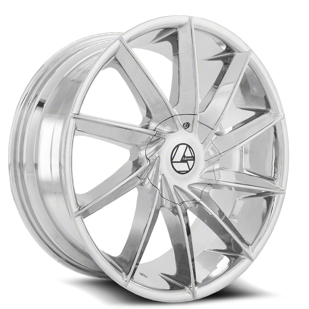 Azara Toyota 4-Runner AZA-506 Chrome 6-Lug Wheel; 22x9.5; 25mm Offset ...