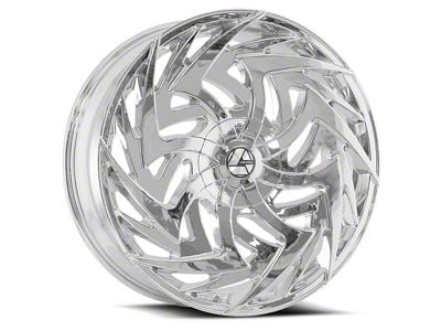 Azara AZA-520 Chrome 6-Lug Wheel; 22x9.5; 25mm Offset (03-09 4Runner)