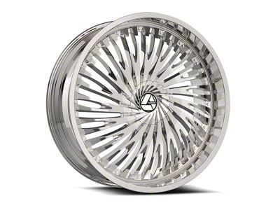 Azara AZA-526 Nano Chrome 6-Lug Wheel; 22x9.5; 22mm Offset (03-09 4Runner)