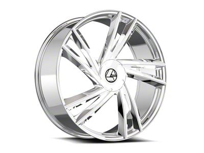 Azara AZA-529 Nano Chrome 6-Lug Wheel; 22x9.5; 22mm Offset (03-09 4Runner)