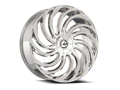 Azara AZA-534 Nano Chrome 6-Lug Wheel; 22x9.5; 22mm Offset (03-09 4Runner)