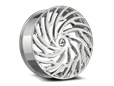 Azara AZA-536 Nano Chrome 6-Lug Wheel; 22x9.5; 22mm Offset (03-09 4Runner)