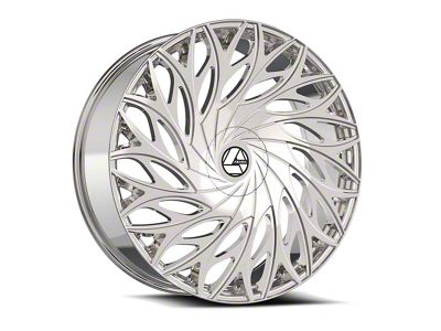 Azara AZA-525 Chrome 6-Lug Wheel; 30x9.5; 22mm Offset (22-24 Bronco Raptor)