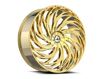 Azara AZA-531 Gold Plated 6-Lug Wheel; 30x9.5; 22mm Offset (22-24 Bronco Raptor)