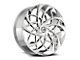 Azara AZA-540 Nano Chrome 6-Lug Wheel; 22x9.5; 22mm Offset (22-24 Bronco Raptor)