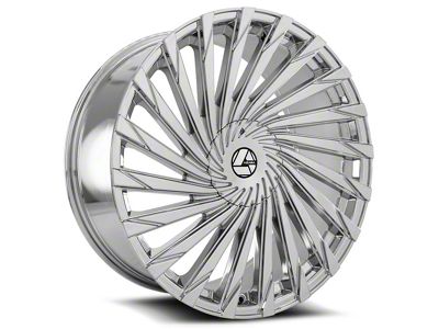 Azara AZA-501 Chrome 5-Lug Wheel; 22x8.5; 38mm Offset (21-24 Bronco Sport)