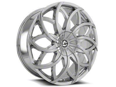 Azara AZA-504 Chrome 5-Lug Wheel; 20x8.5; 35mm Offset (21-24 Bronco Sport)