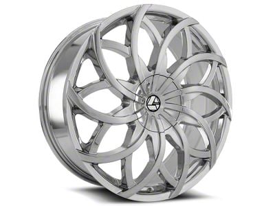 Azara AZA-504 Nano Chrome 5-Lug Wheel; 20x8.5; 35mm Offset (21-24 Bronco Sport)