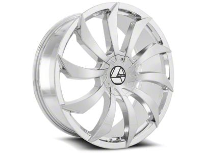 Azara AZA-507 Chrome 5-Lug Wheel; 20x8.5; 35mm Offset (21-24 Bronco Sport)