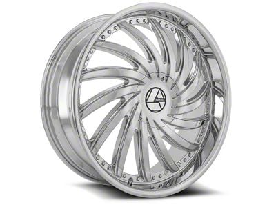 Azara AZA-508 Nano Chrome 5-Lug Wheel; 20x8.5; 35mm Offset (21-24 Bronco Sport)