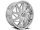 Azara AZA-510 Chrome 5-Lug Wheel; 22x8.5; 38mm Offset (21-24 Bronco Sport)