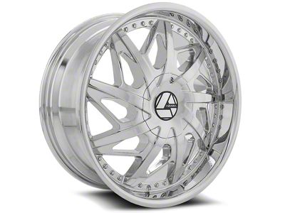 Azara AZA-510 Nano Chrome 5-Lug Wheel; 20x8.5; 35mm Offset (21-24 Bronco Sport)