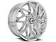 Azara AZA-511 Chrome 5-Lug Wheel; 22x8.5; 38mm Offset (21-24 Bronco Sport)