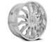 Azara AZA-515 Chrome 5-Lug Wheel; 22x8.5; 38mm Offset (21-24 Bronco Sport)