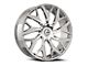 Azara AZA-527 Nano Chrome 5-Lug Wheel; 20x8.5; 35mm Offset (21-24 Bronco Sport)