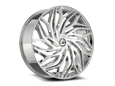 Azara AZA-537 Nano Chrome 5-Lug Wheel; 20x8.5; 35mm Offset (21-24 Bronco Sport)