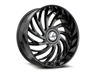 Azara AZX-101 Gloss Black 5-Lug Wheel; 20x8.5; 35mm Offset (21-24 Bronco Sport)