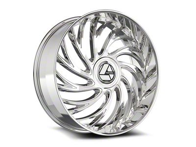 Azara AZX-101 Nano Chrome 5-Lug Wheel; 20x8.5; 35mm Offset (21-24 Bronco Sport)