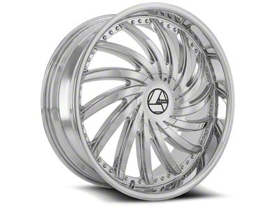 Azara AZA-508 Nano Chrome Wheel; 22x8.5; 38mm Offset (84-01 Jeep Cherokee XJ)