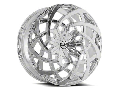 Azara AZA-521 Nano Chrome Wheel; 20x8.5; 35mm Offset (84-01 Jeep Cherokee XJ)