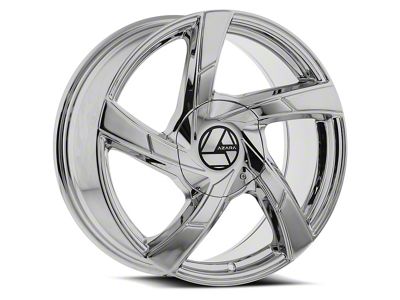 Azara AZA-524 Nano Chrome Wheel; 18x8; 35mm Offset (84-01 Jeep Cherokee XJ)