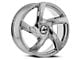 Azara AZA-524 Nano Chrome Wheel; 18x8; 35mm Offset (84-01 Jeep Cherokee XJ)