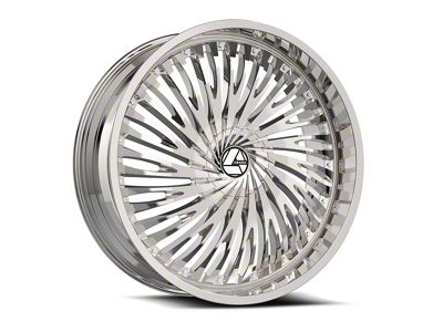 Azara AZA-526 Nano Chrome Wheel; 20x8.5; 35mm Offset (84-01 Jeep Cherokee XJ)