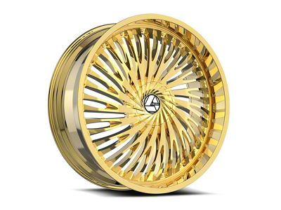 Azara AZA-526 Nano Gold Wheel; 20x8.5; 35mm Offset (84-01 Jeep Cherokee XJ)